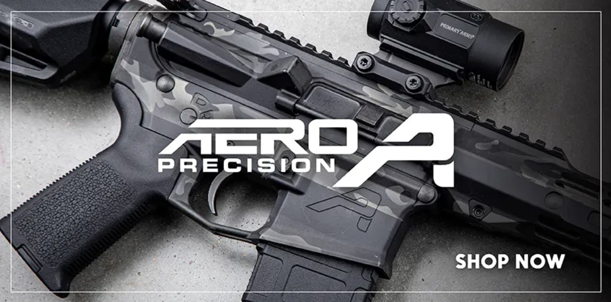 Aero Precision featured brand banner