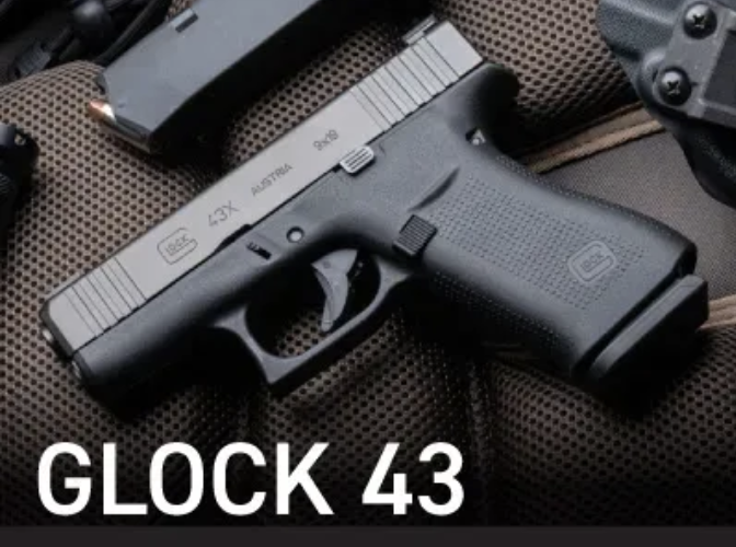 Glock 43 Blue Label model