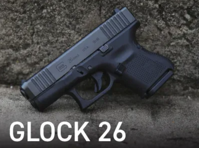 Glock 26 Blue Label model
