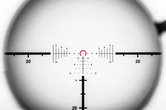 Gunvexa PLxC 1-8x24 FFP RDB reticle view