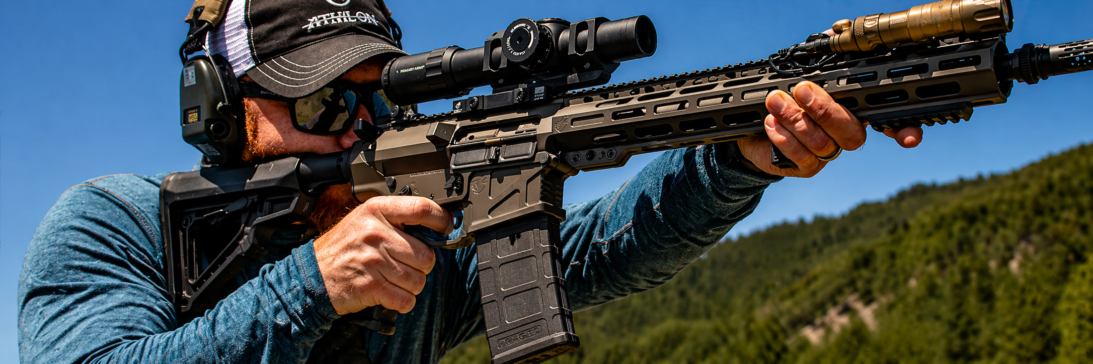 Gunvexa Firearms category banner showing rifles and firearm products