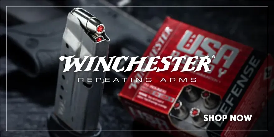 Winchester ammunition featured brand banner