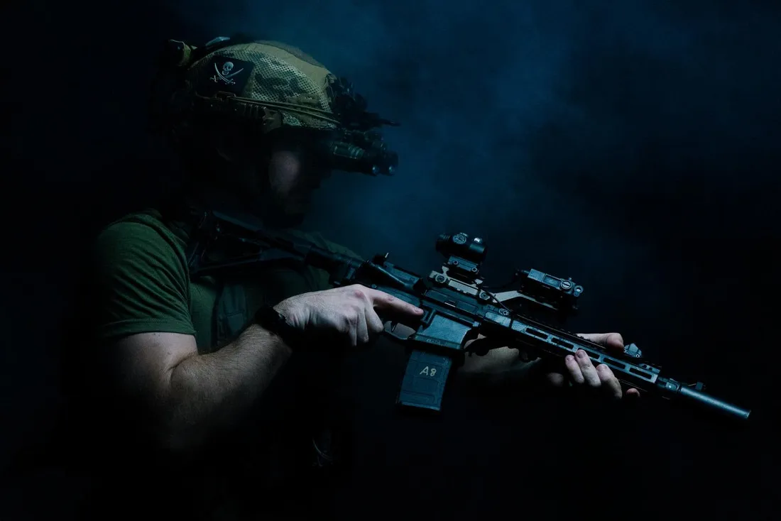 Gunvexa GLx 1x MicroPrism with Red Illuminated ACSS Cyclops Reticle