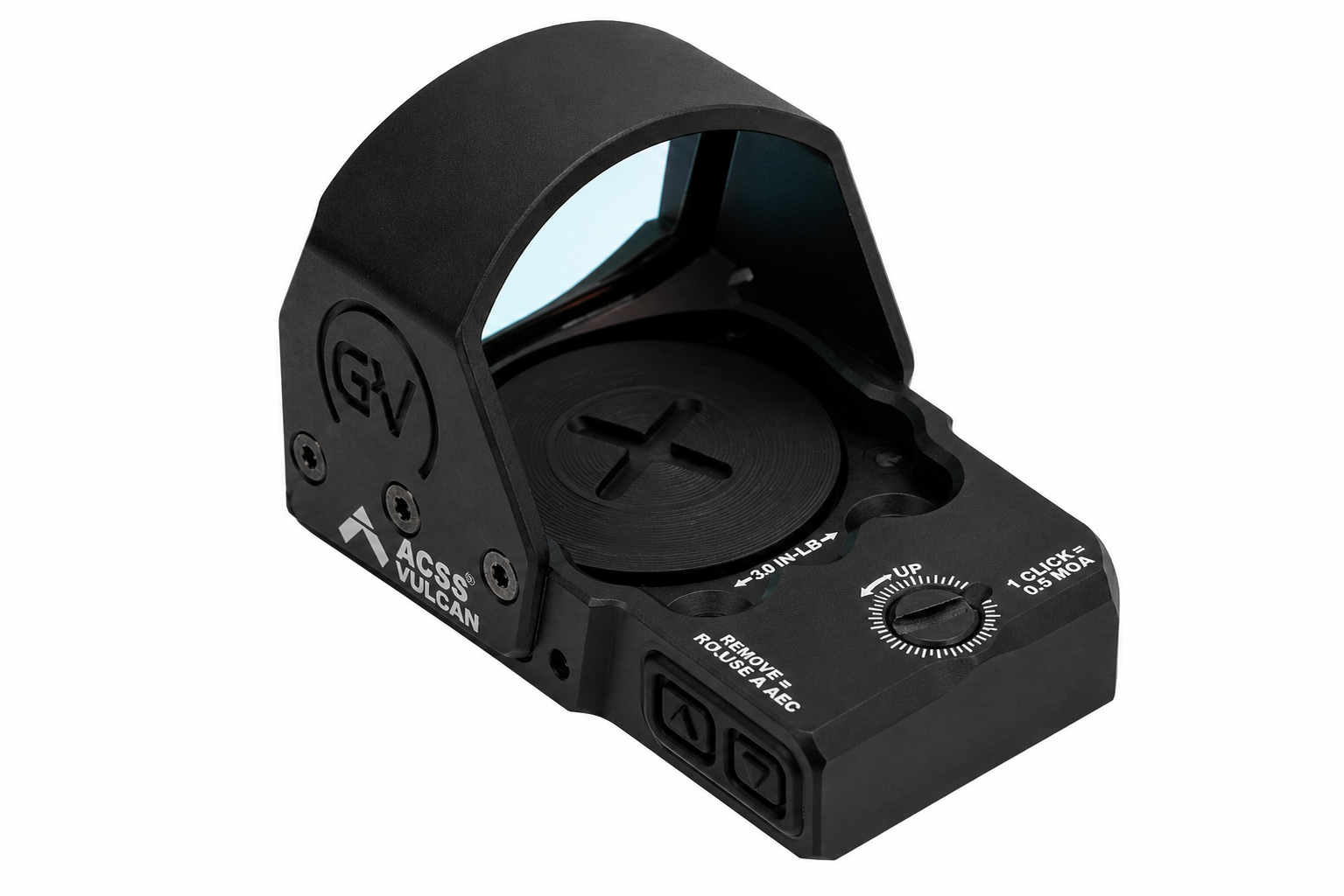 Gunvexa GLx RS-15 Mini Reflex Sight - ACSS® Vulcan® Dot Reticle