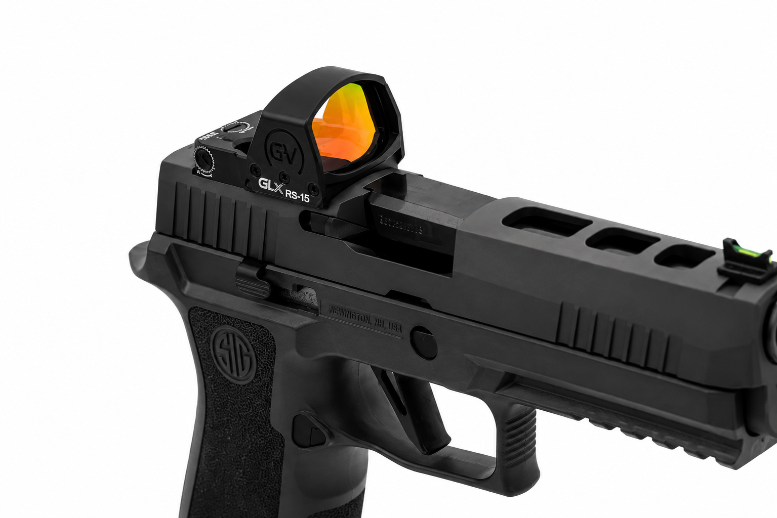 Gunvexa GLx RS-15 Mini Reflex Sight - ACSS® Vulcan® Dot Reticle