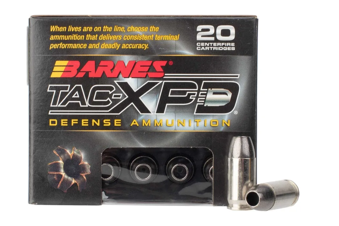 Barnes TAC-XPD DEFENSE 380 Auto 80gr TAC-XP – Box of 20