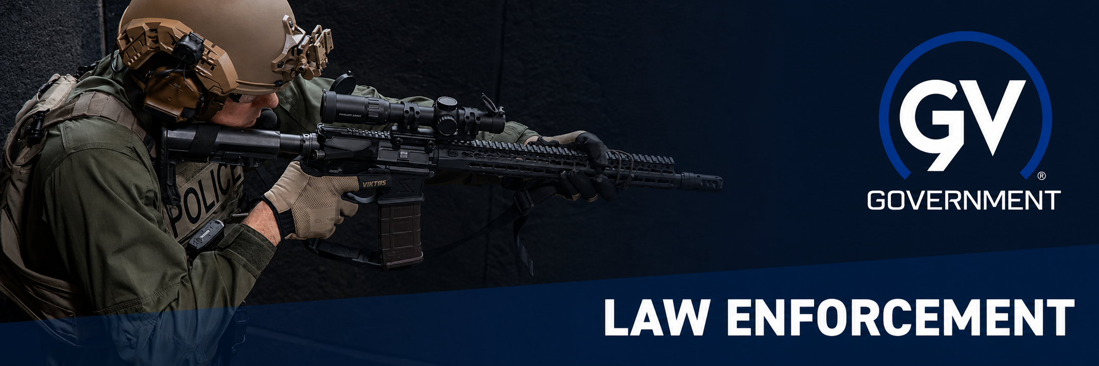 Gunvexa Law Enforcement Programs for police officers, agencies, tactical teams and government professionals