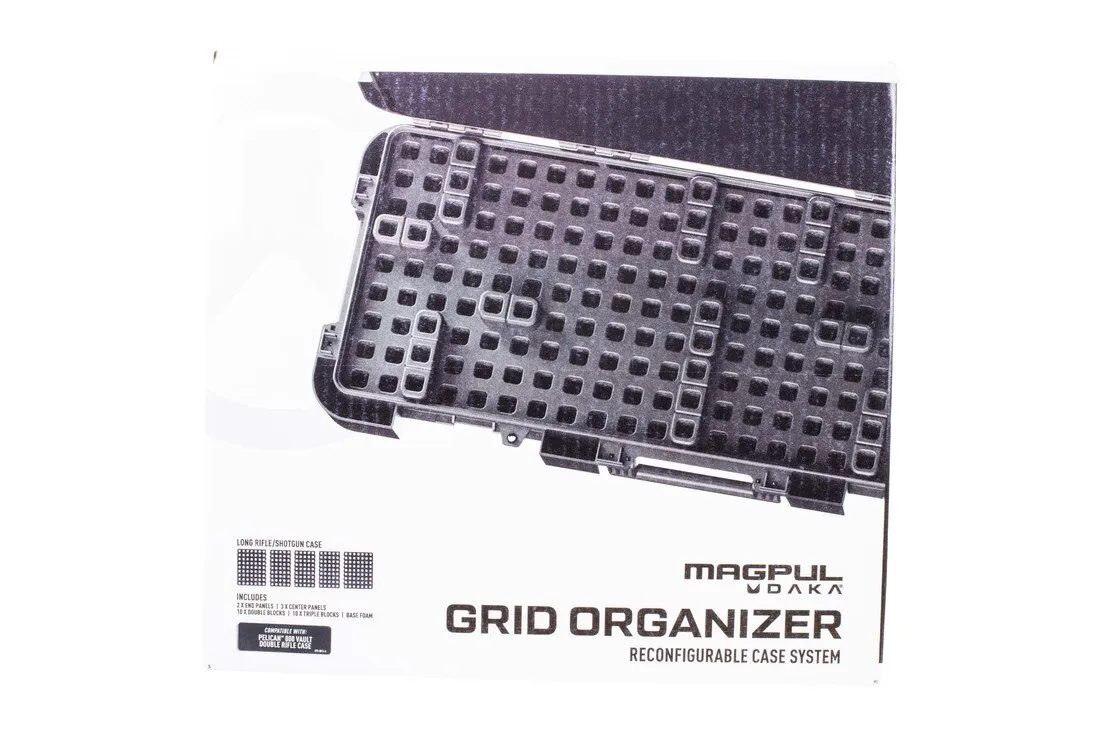 Magpul DAKA Grid Case Organizer Fits Pelican Vault V800 - Black