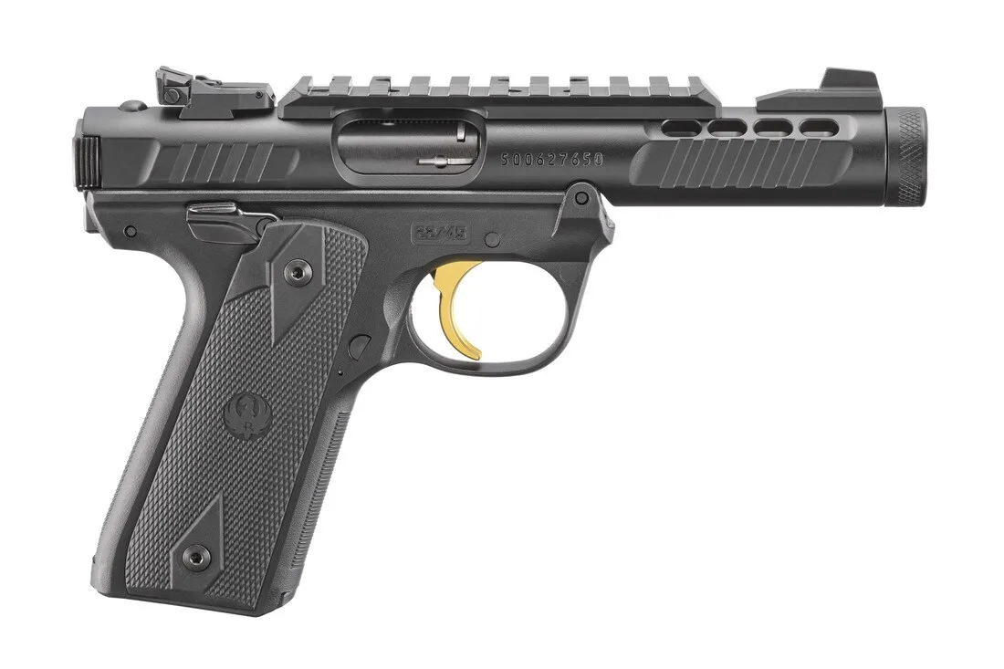 Ruger Mark IV 22/45 Lite 22 LR Semi-Auto Pistol – 4.4″ – 10 Round – Black