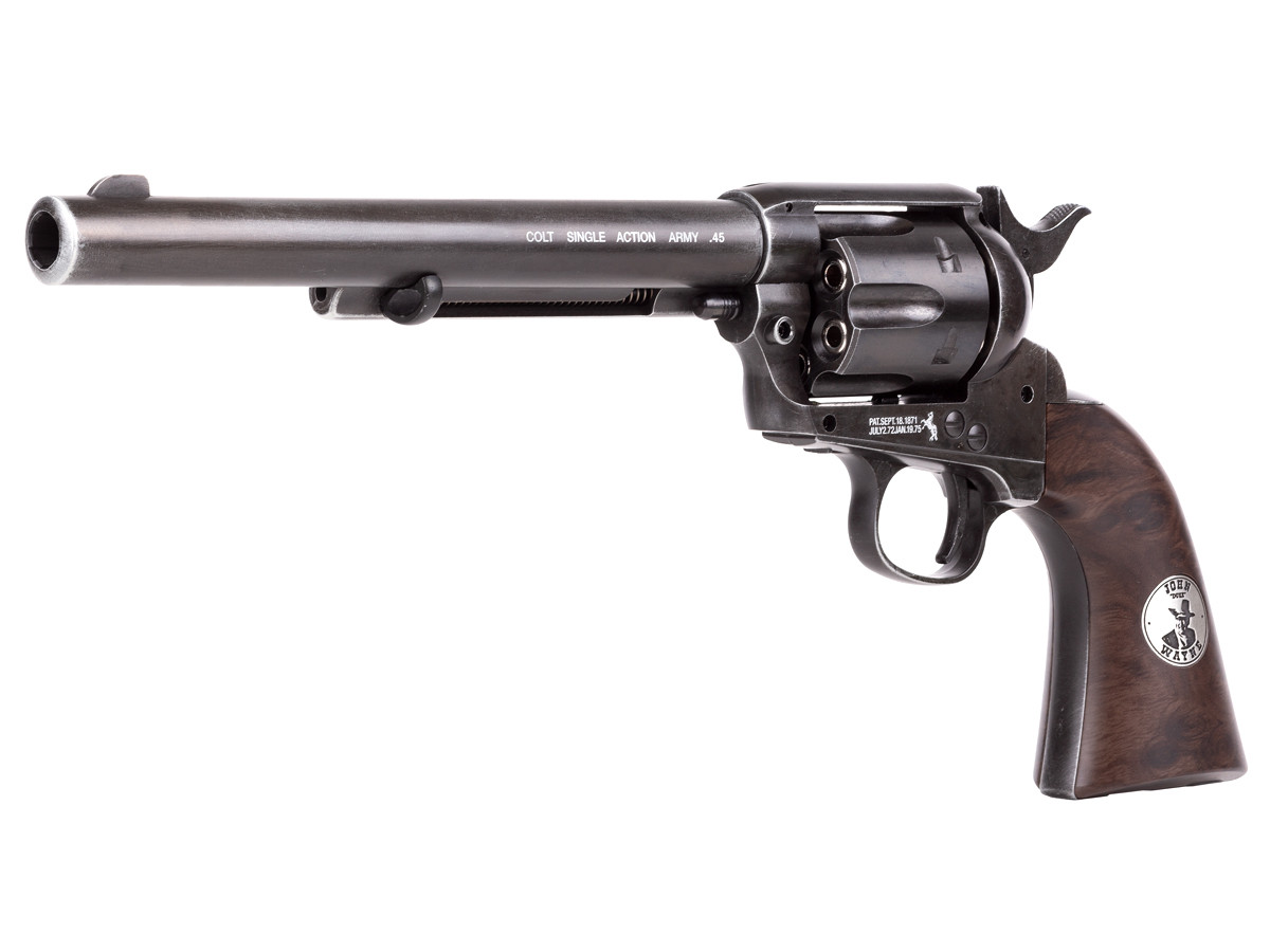 Limited Edition Duke Colt 7.5″ CO2 Pellet Revolver, Weathered