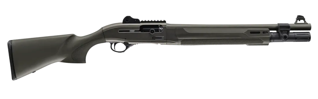 Beretta 1301 Mod2 Tactical Semi-Auto 12 GAUGE Shotgun – 18.5″ – ODG – Fixed Stock