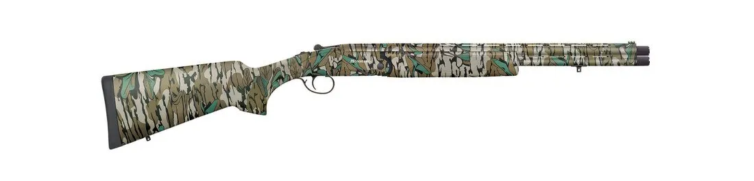 Mossberg Silver Reserve Turkey 28 Gauge Over/Under Shotgun – 20″ Vent Rib – Mossy Oak Green Leaf