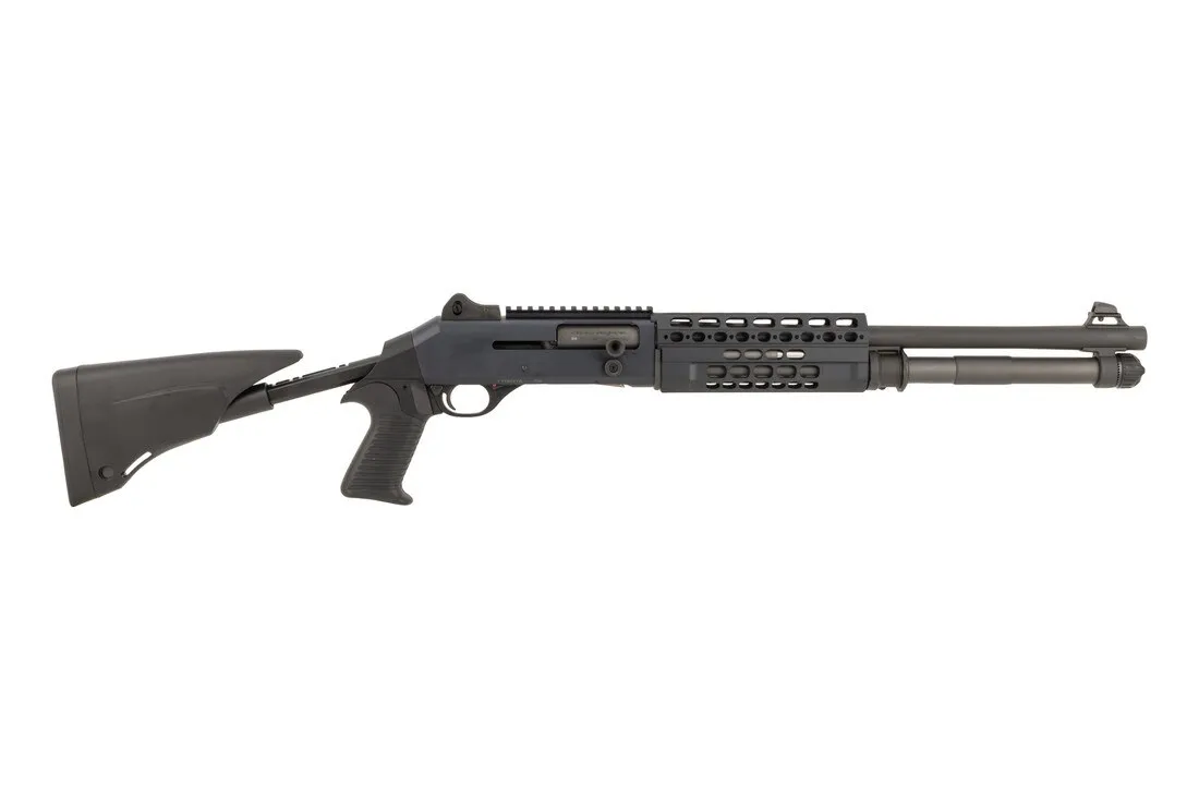 Benelli LE M4 Tactical Shotgun – Telescoping Stock, Ghost Ring Night Sights, Multi-Rail – 18.5″ – QUALIFIED INDIVIDUALS ONLY