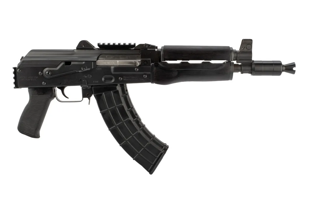 Zastava M92 ZPAP AK Pistol with Top Rail – Chrome Lined – Bulged Trunion – Booster