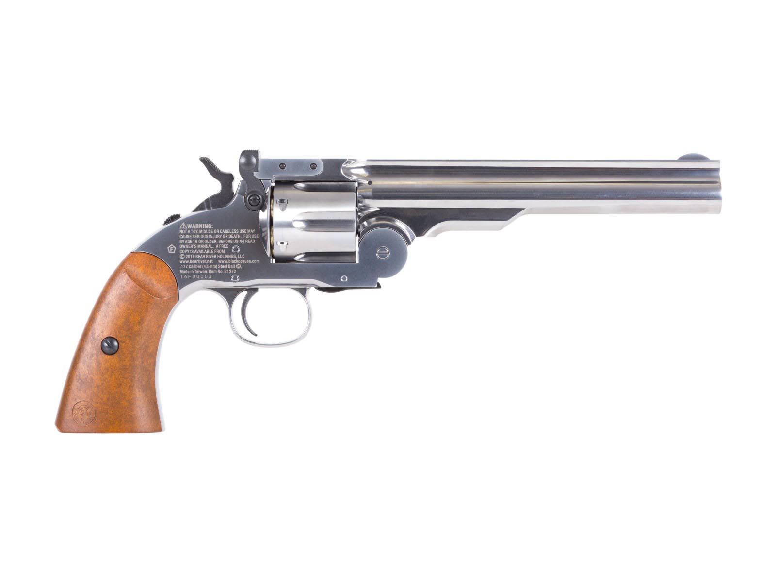 Schofield No. 3 BB Revolver, Nickel