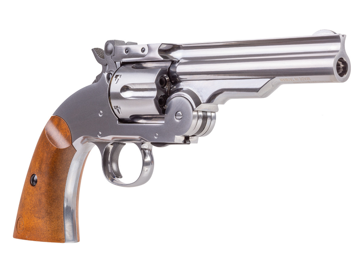 Schofield No. 3 BB Revolver, 5″ Nickel