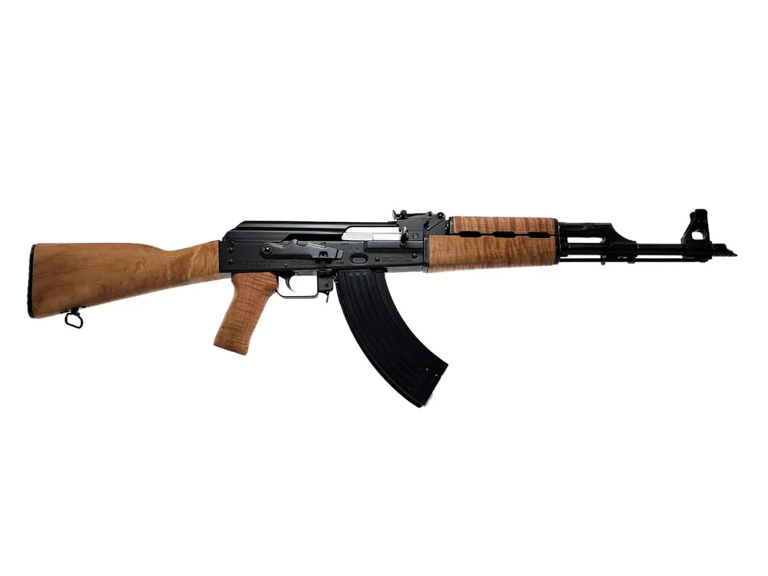 Zastava M70 ZPAP 7.62x39 AK-47 - Maple Tiger Stripe - Bulged Trunnion - 16"