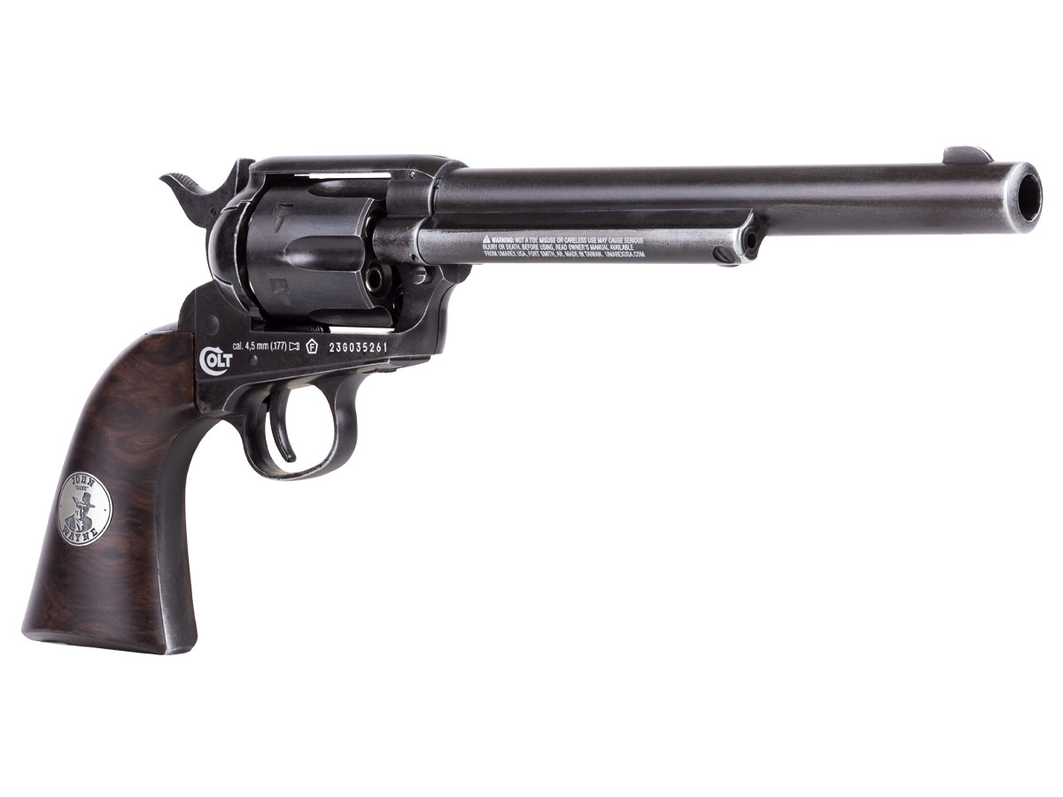 Limited Edition Duke Colt 7.5" CO2 Pellet Revolver, Weathered