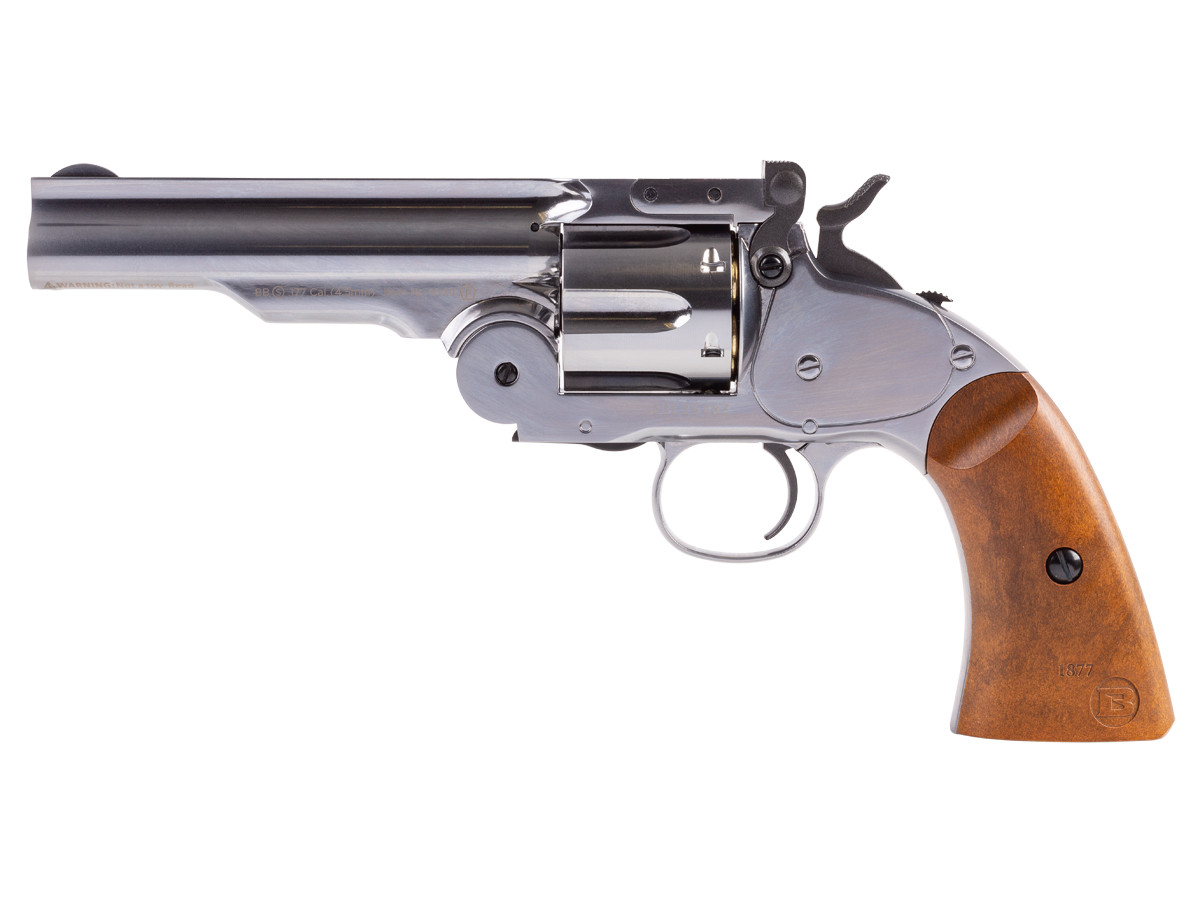 Schofield No. 3 BB Revolver, 5" Nickel