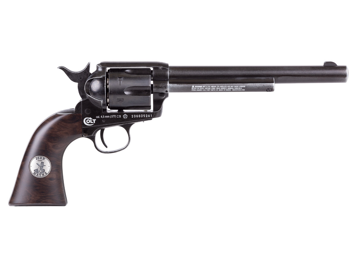 Limited Edition Duke Colt 7.5" CO2 Pellet Revolver, Weathered