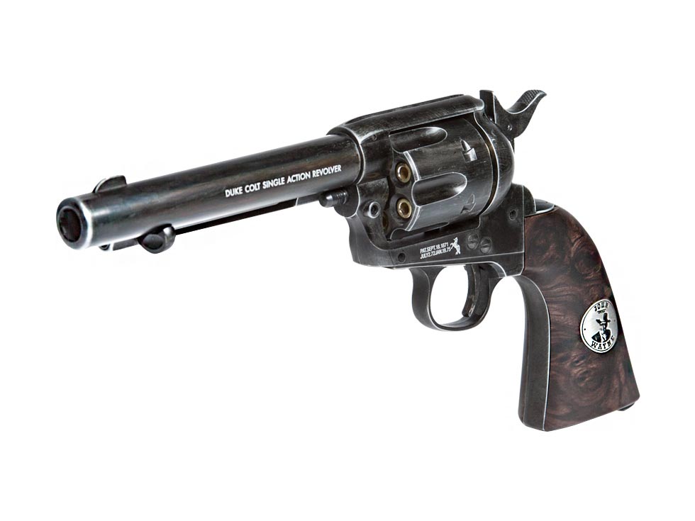 John Wayne Colt Peacemaker Pellet Revolver, Weathered