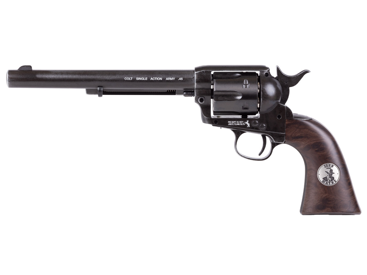 Limited Edition Duke Colt 7.5" CO2 Pellet Revolver, Weathered