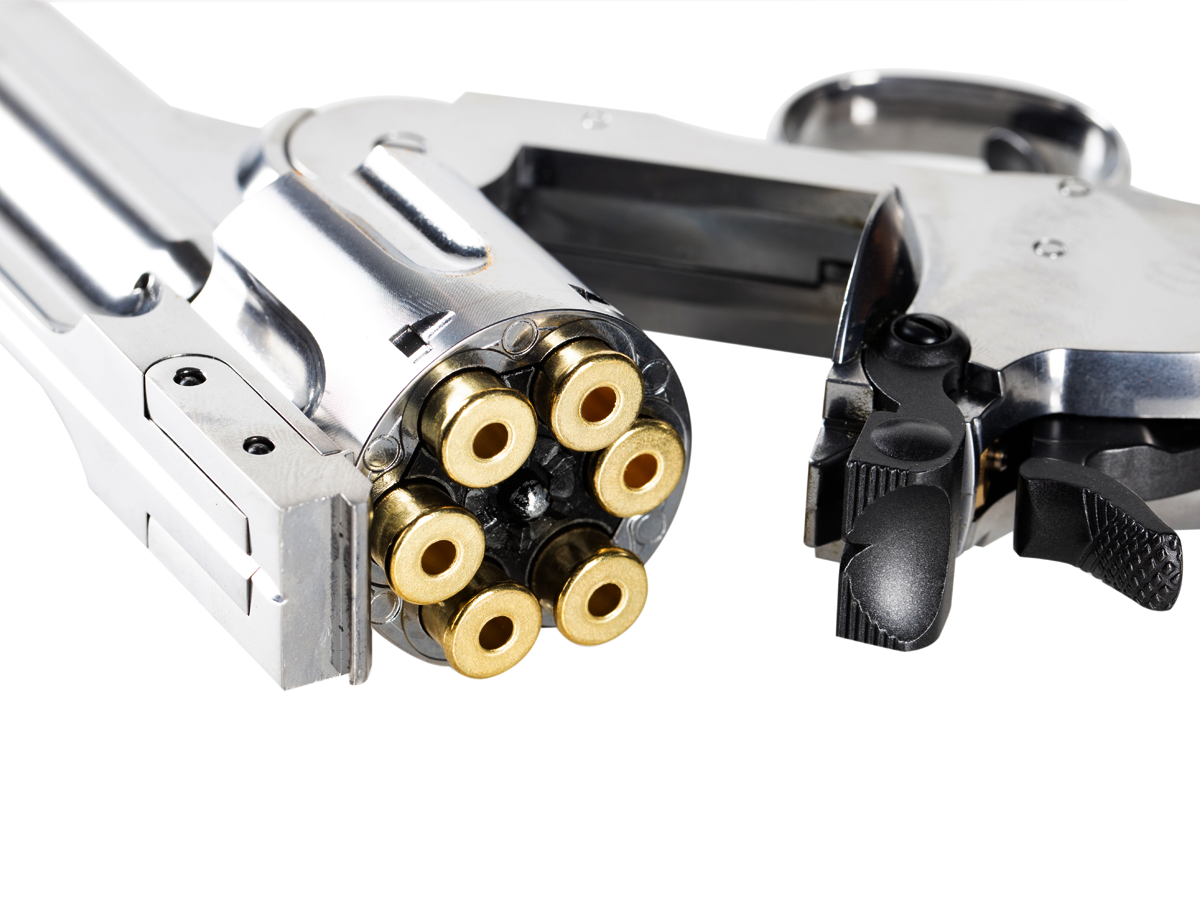 Schofield No. 3 BB Revolver, 5" Nickel