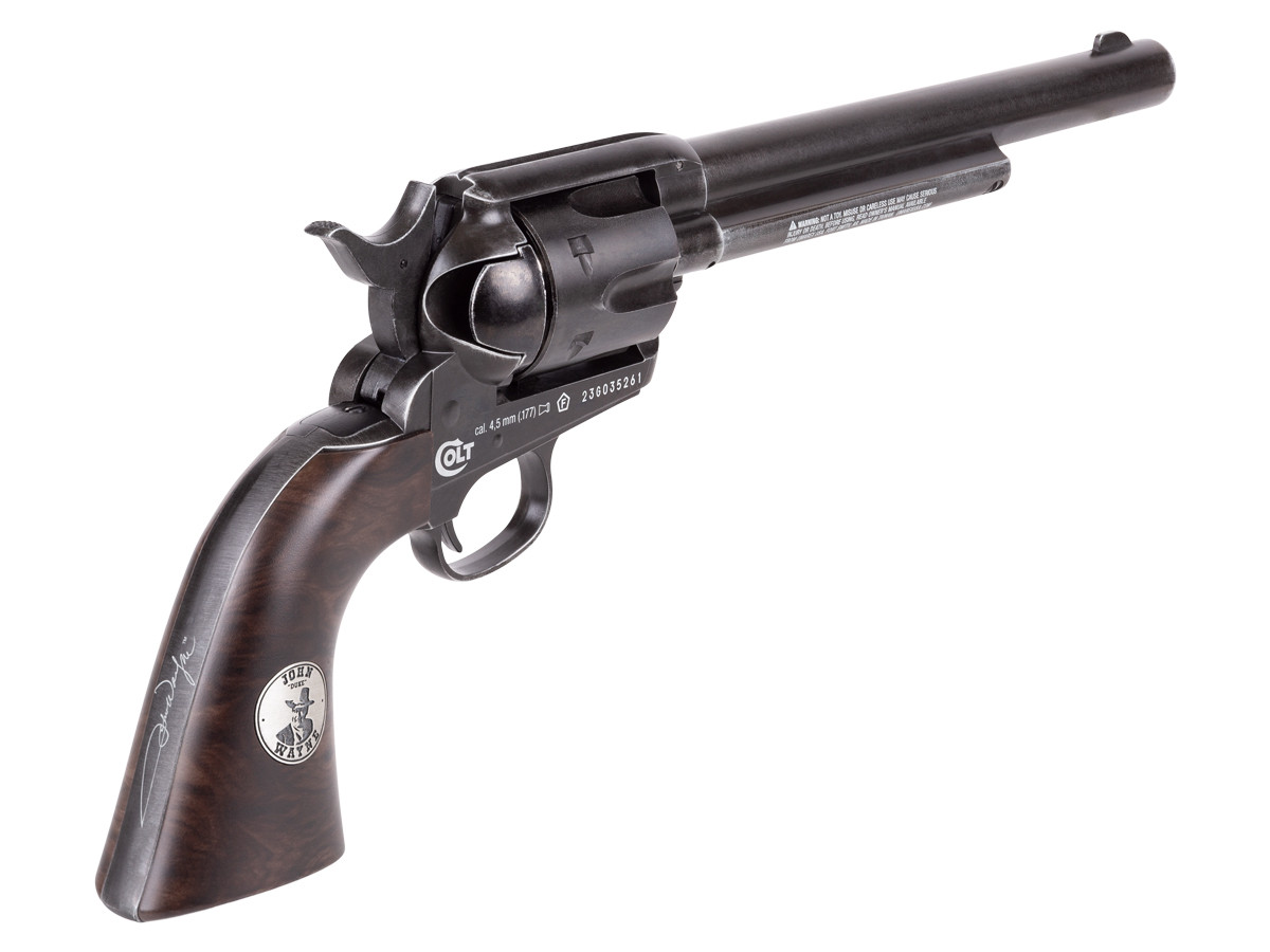Limited Edition Duke Colt 7.5" CO2 Pellet Revolver, Weathered