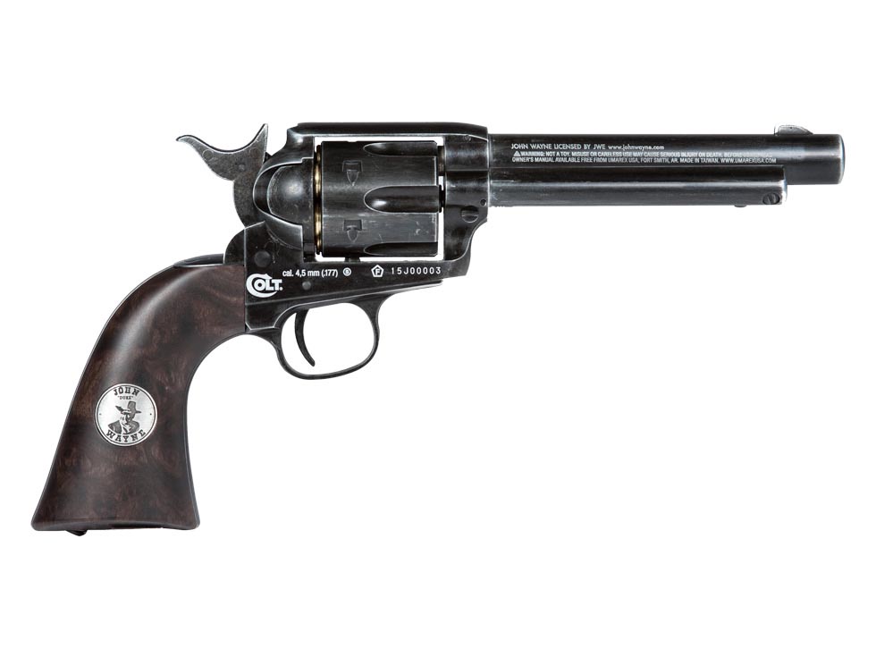 John Wayne Colt Peacemaker Pellet Revolver, Weathered