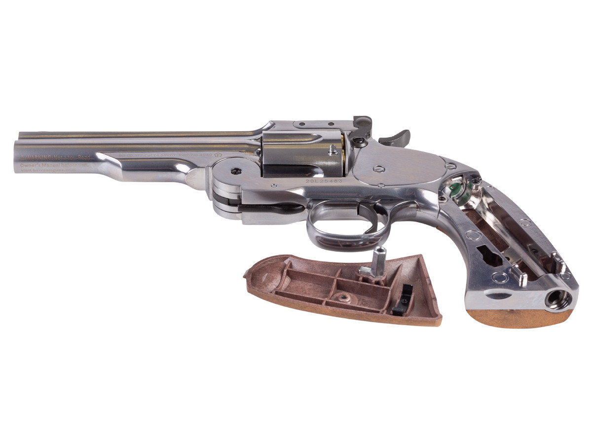 Schofield No. 3 BB Revolver, 5" Nickel