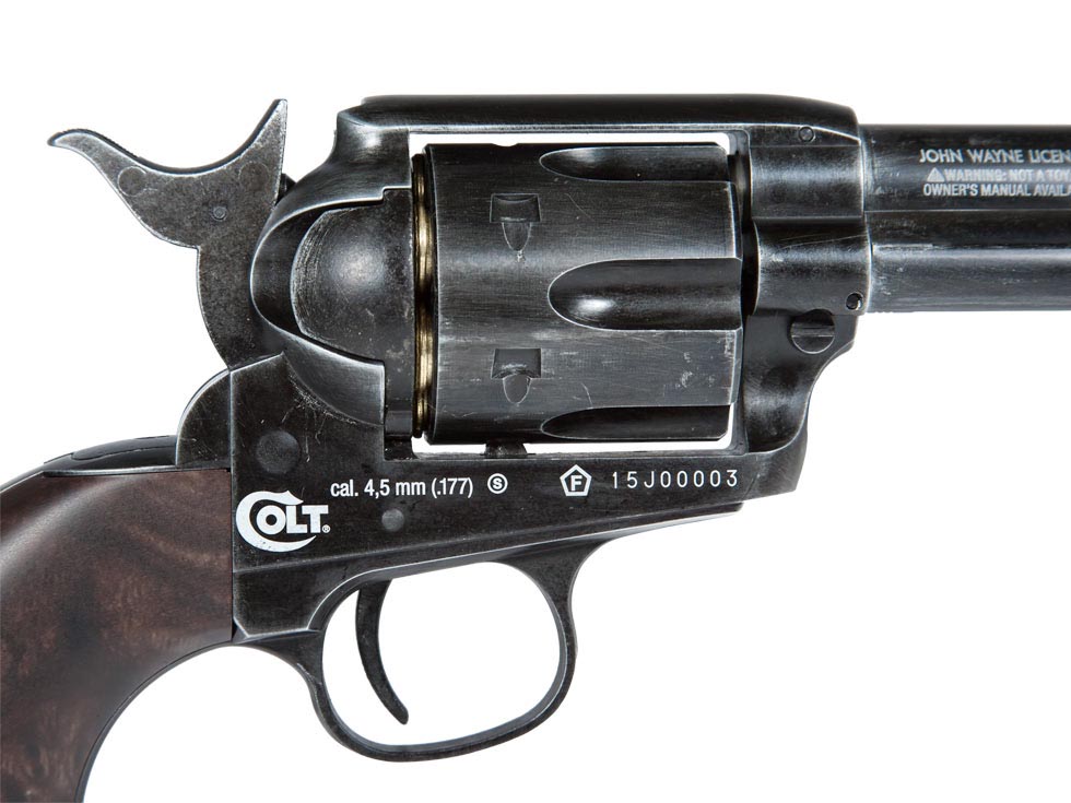 John Wayne Colt Peacemaker Pellet Revolver, Weathered