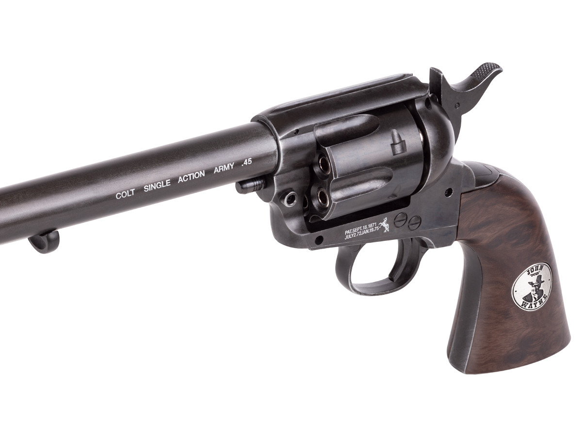 Limited Edition Duke Colt 7.5" CO2 Pellet Revolver, Weathered