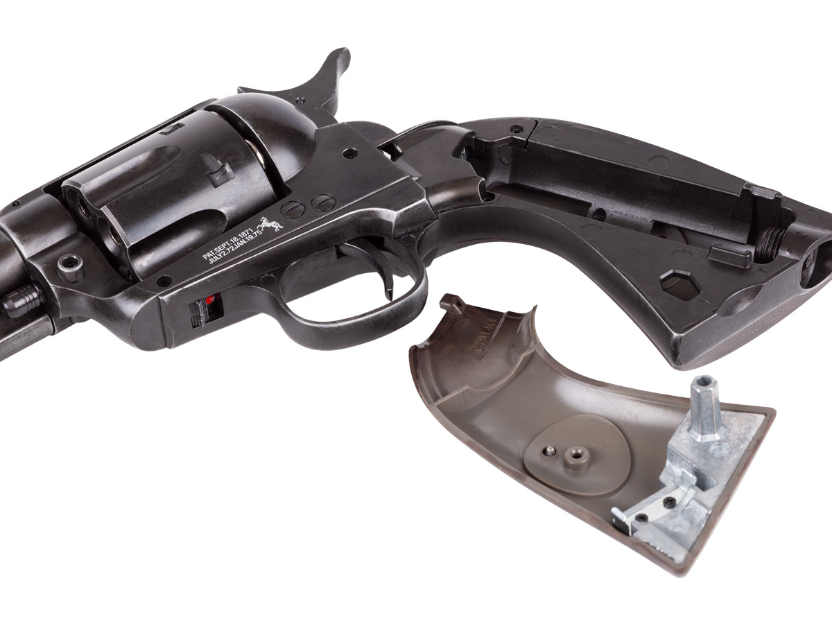 Limited Edition Duke Colt 7.5" CO2 Pellet Revolver, Weathered