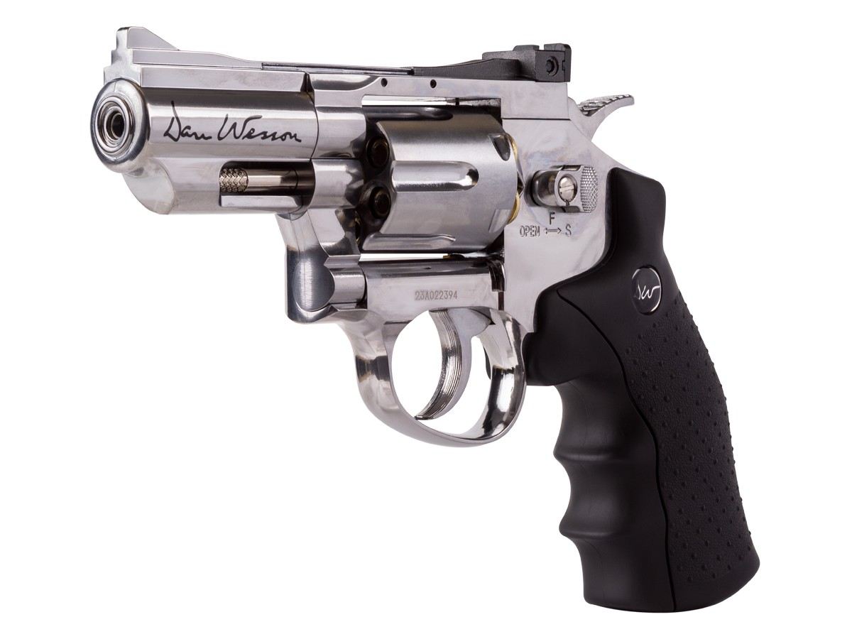 Dan Wesson 2.5″ Pellet Revolver, Silver
