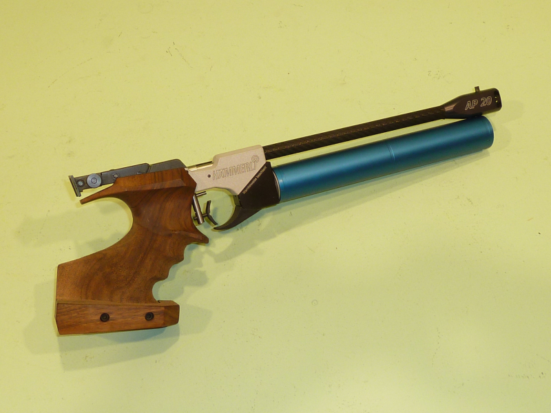 Hämmerli AP20 Pro Air Pistol Compressed Air Pistol Right Tüv35 with Case
