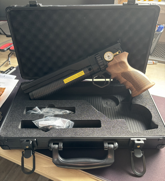 Huben GK1 .22 Air Pistol PCP with F Mark
