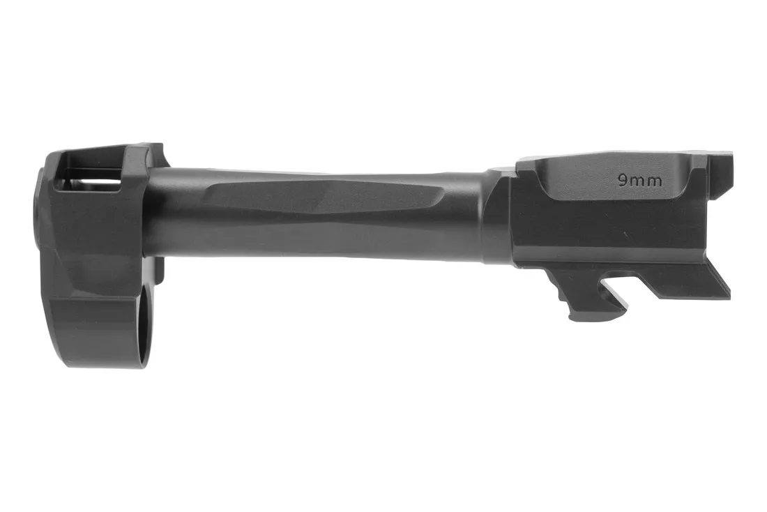 Radian Weapons AFTERBURNER + RAMJET Fluted Barrel and Compensator for GLOCK G43X – Black