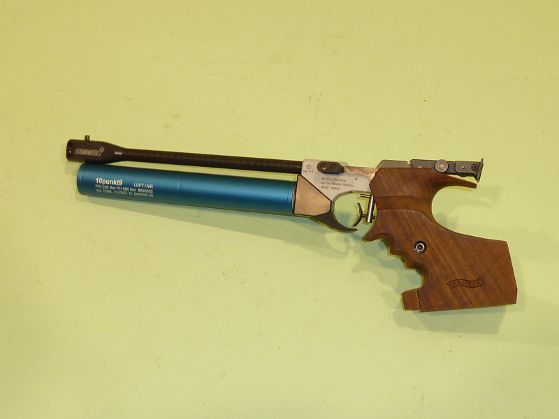 Hämmerli AP20 Pro Air Pistol Compressed Air Pistol Right Tüv35 with Case