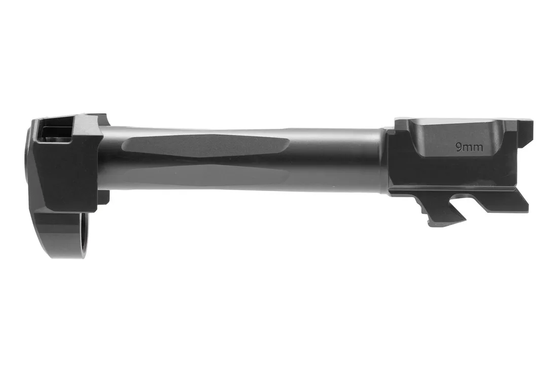 Radian AFTERBURNER + RAMJET INTRA-LOK Combo for GLOCK 19 Gen 5 – Muzzle Compensator and Fluted Barrel