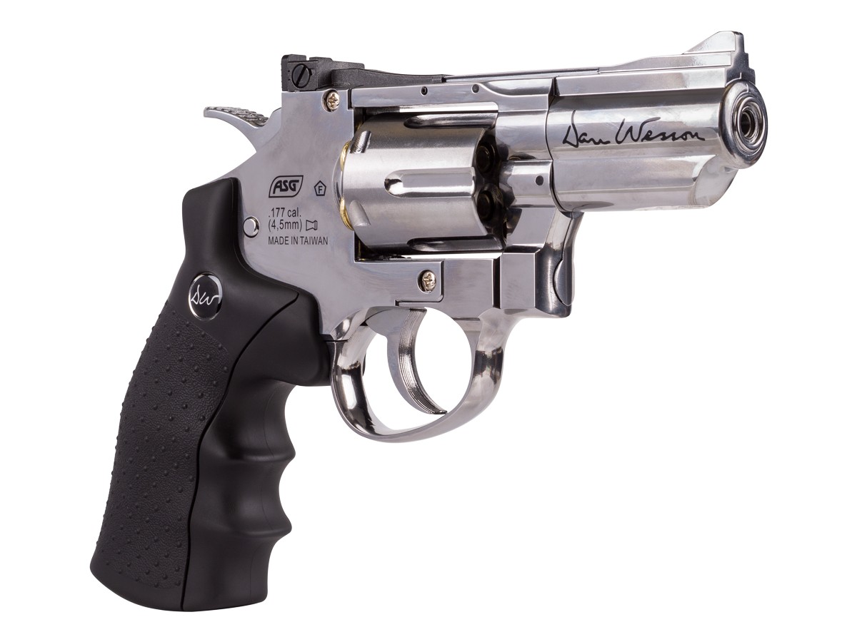 Dan Wesson 2.5" Pellet Revolver, Silver