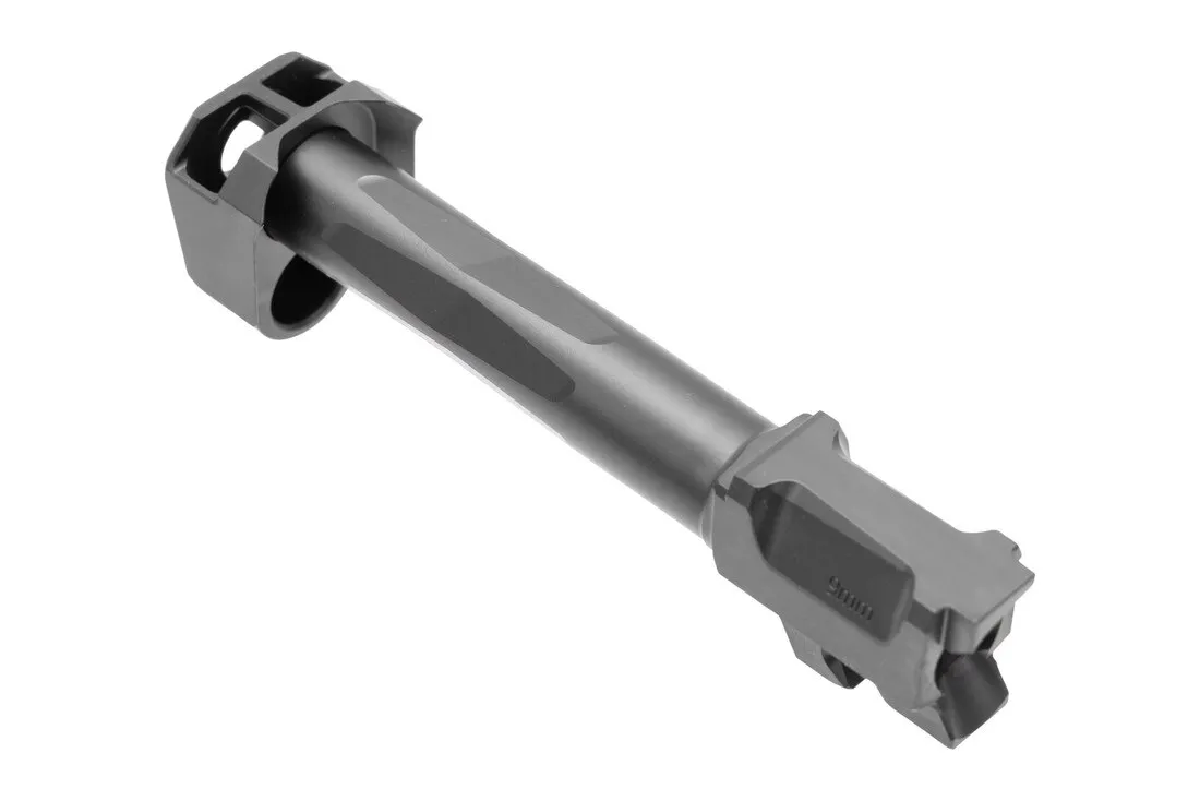 Radian AFTERBURNER + RAMJET INTRA-LOK Combo for GLOCK 19 Gen 5 - Muzzle Compensator and Fluted Barrel