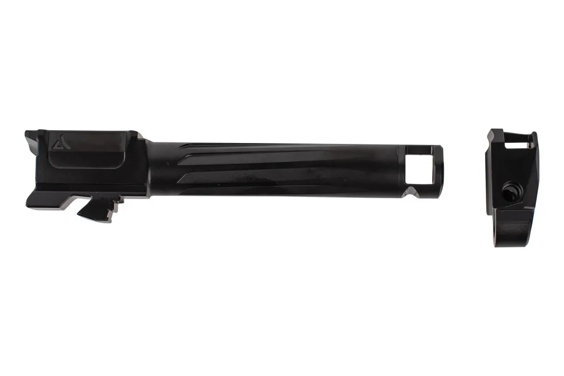 Radian AFTERBURNER + RAMJET INTRA-LOK Combo for GLOCK 19 Gen 3 - Muzzle Compensator and Fluted Barrel