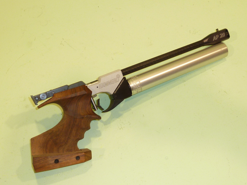 Hämmerli AP20 Pro Air Pistol Compressed Air Pistol Right Tüv35 with Case