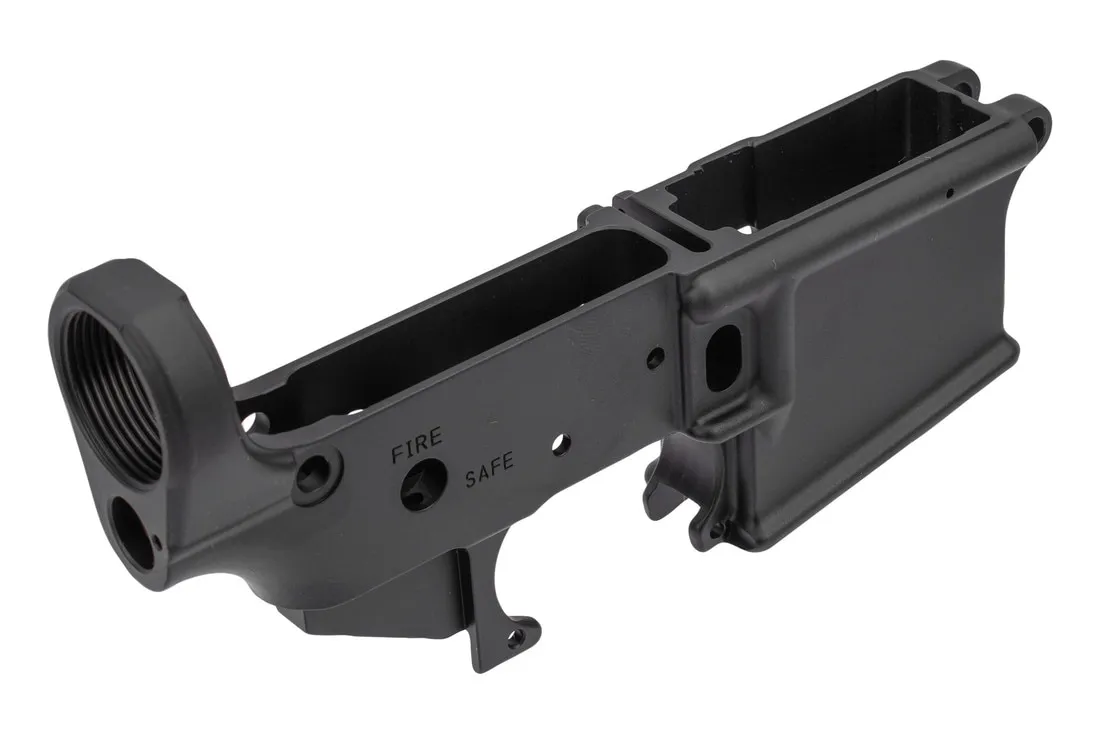 Geissele Automatics Super Duty Stripped AR-15 Lower Receiver - Black