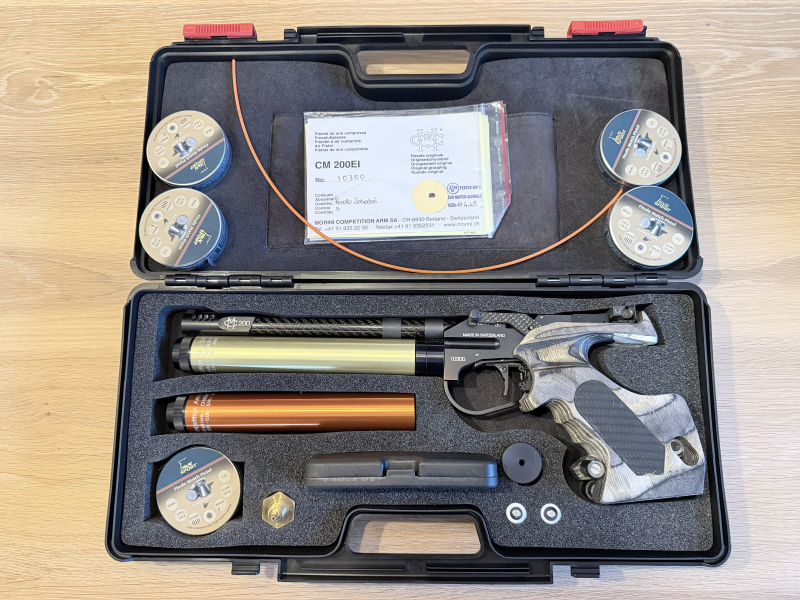 Air Pistol Morini CM 200 EI