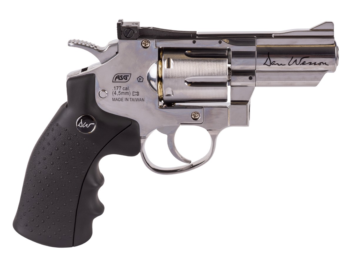 Dan Wesson 2.5" Pellet Revolver, Silver