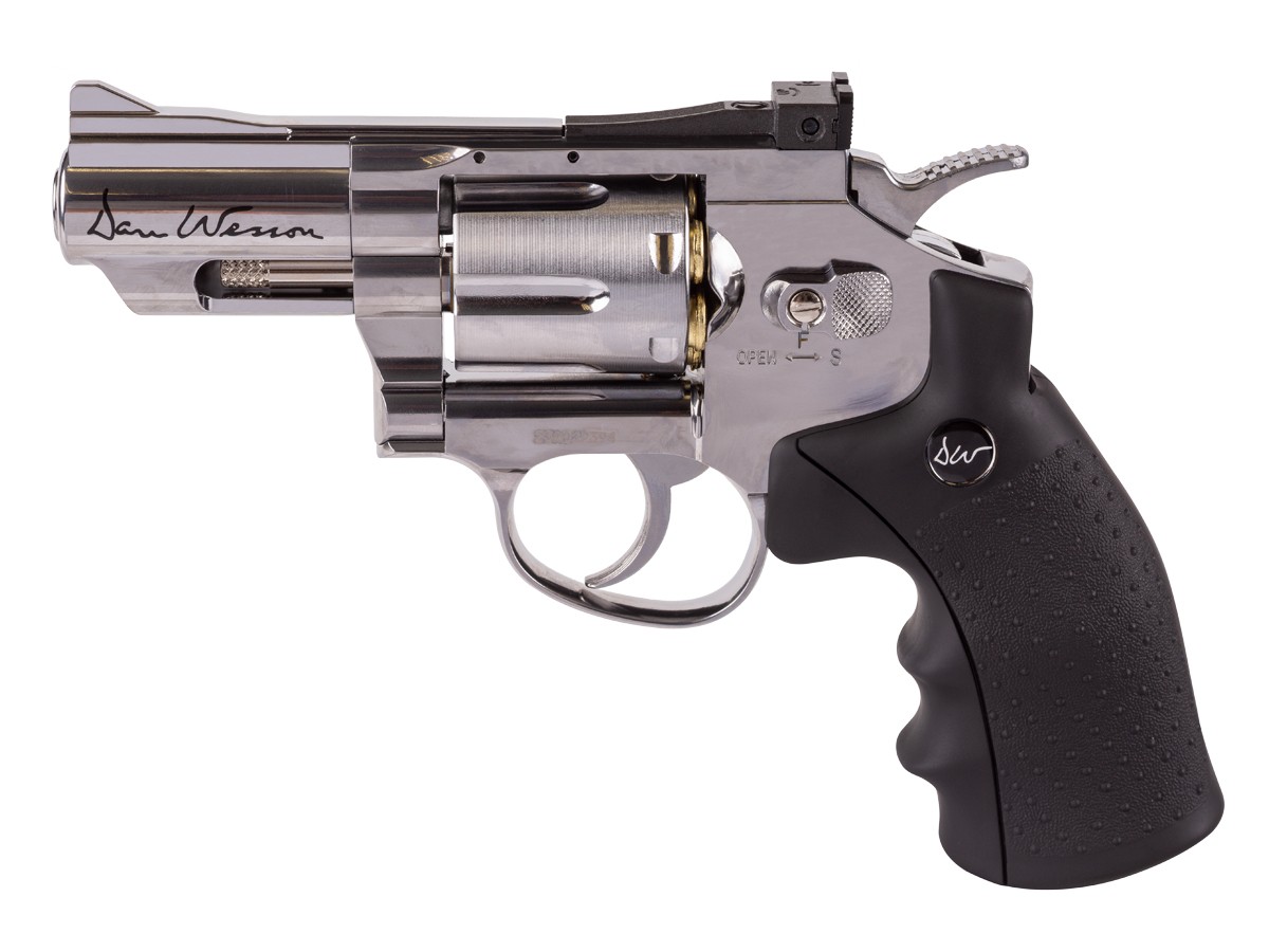 Dan Wesson 2.5" Pellet Revolver, Silver