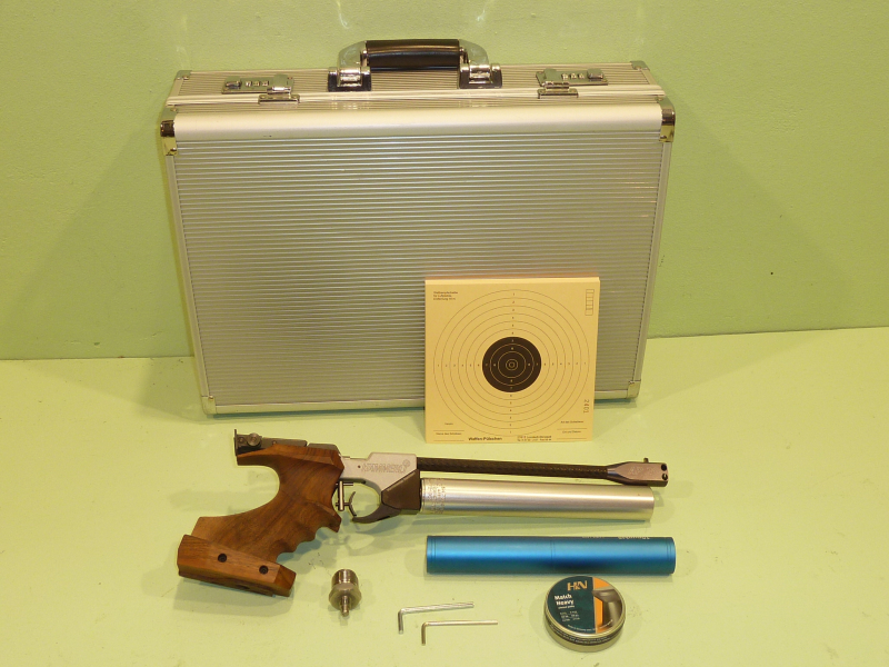 Hämmerli AP20 Pro Air Pistol Compressed Air Pistol Right Tüv35 with Case