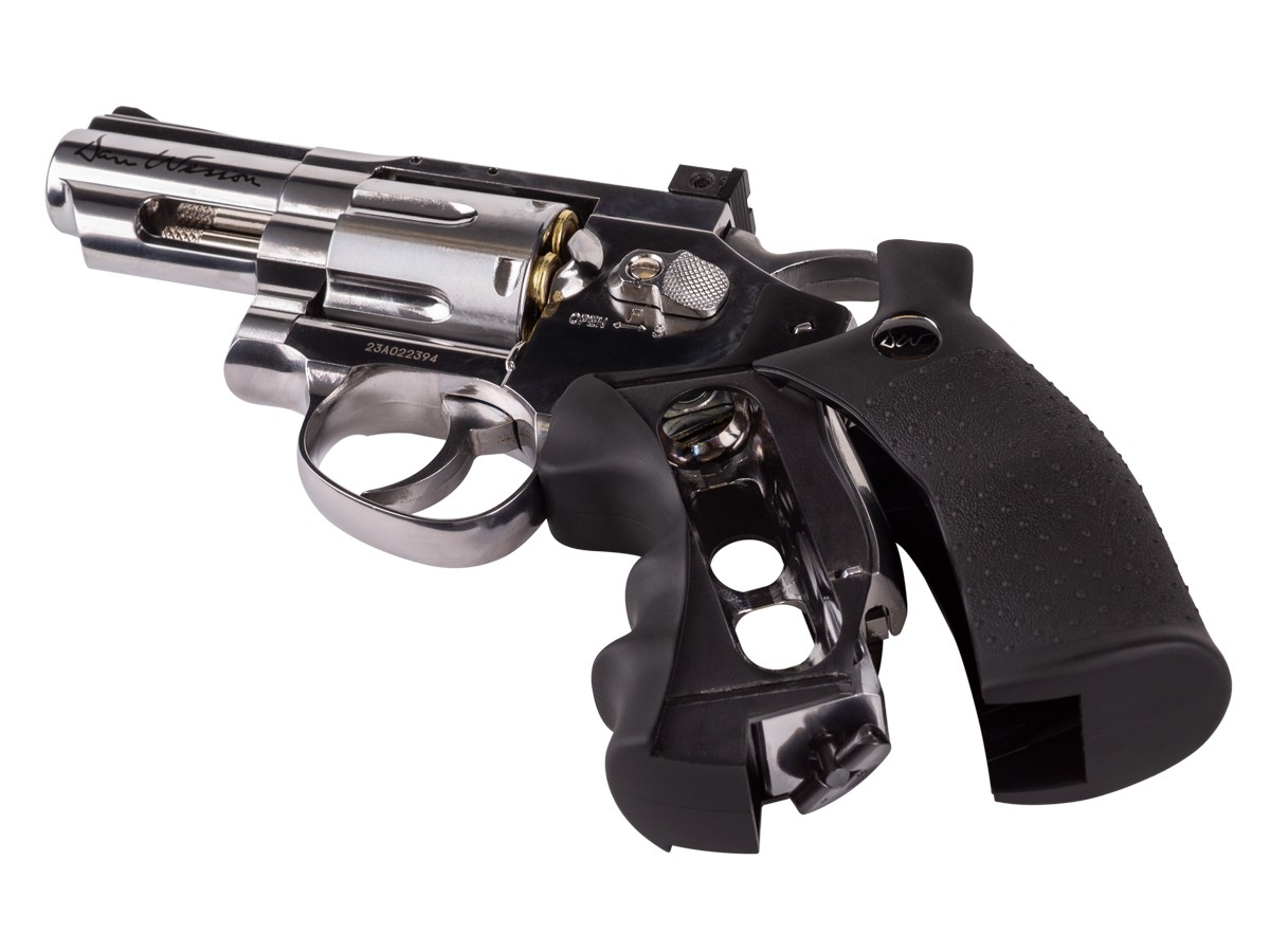 Dan Wesson 2.5" Pellet Revolver, Silver