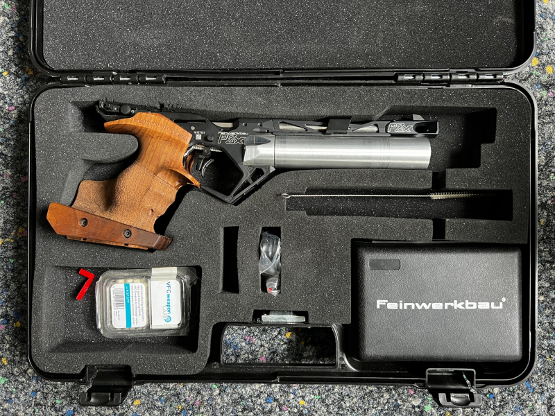 Air Pistol Precision Engineering P8X P 8X P8 X Cal. 4.5 mm High End Match Pistol